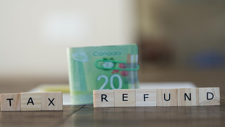 Tax Refund letter blocks