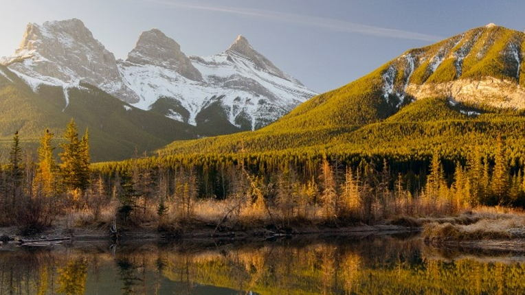 Mountains and green scenery