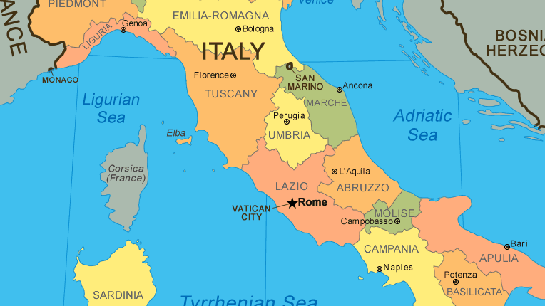 A picture of Italy.