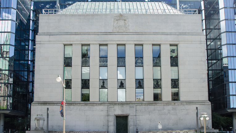 L’immeuble de la Banque du Canada.