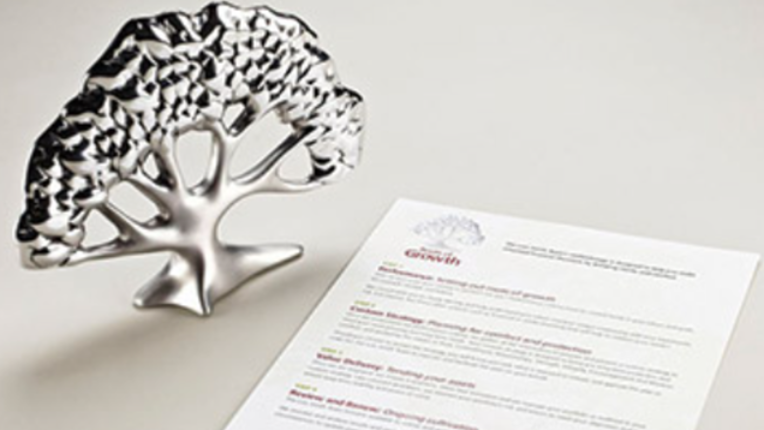 Our tree logo and team information sheet