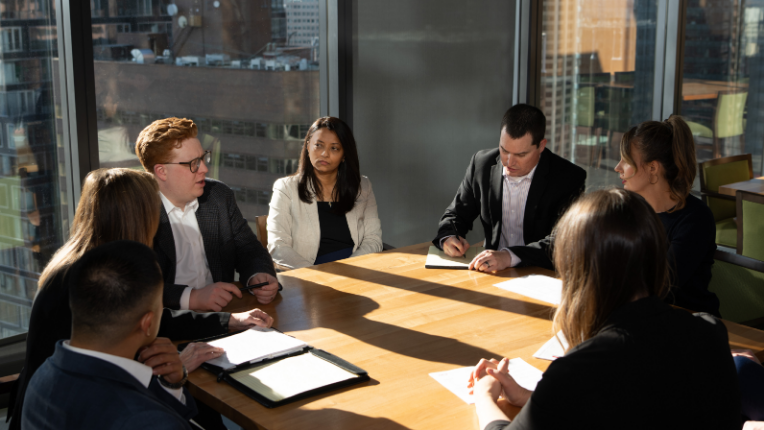 Kozak Financial Team at work