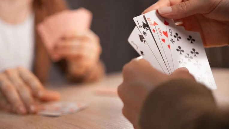 People playing cards