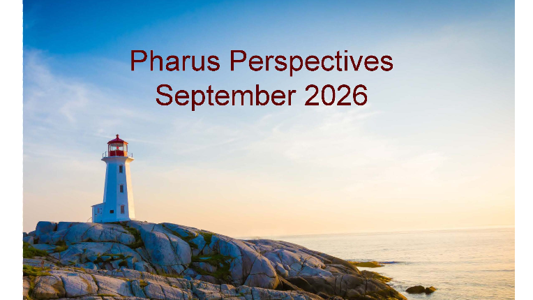 Pharus Perspectives - September 2026
