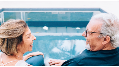 retired couple