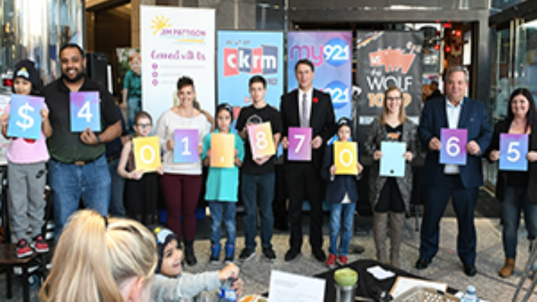 Kevin Punshon at the 16th annual Childrens Hospital Radiothon