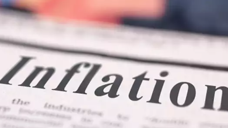 A headline that reads inflation.