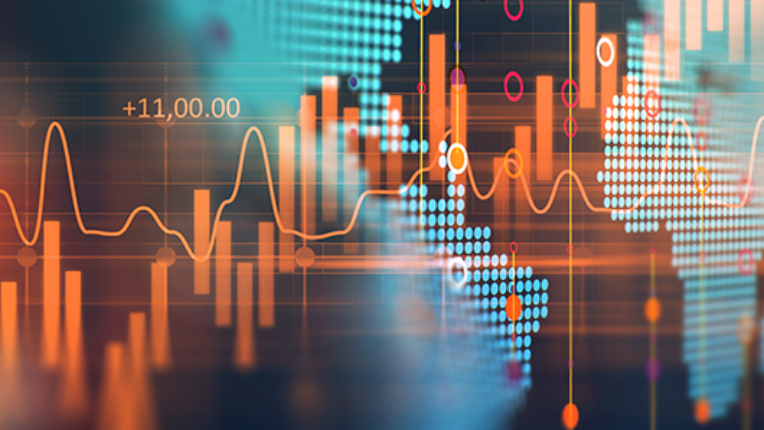 A mixture of financial graphs