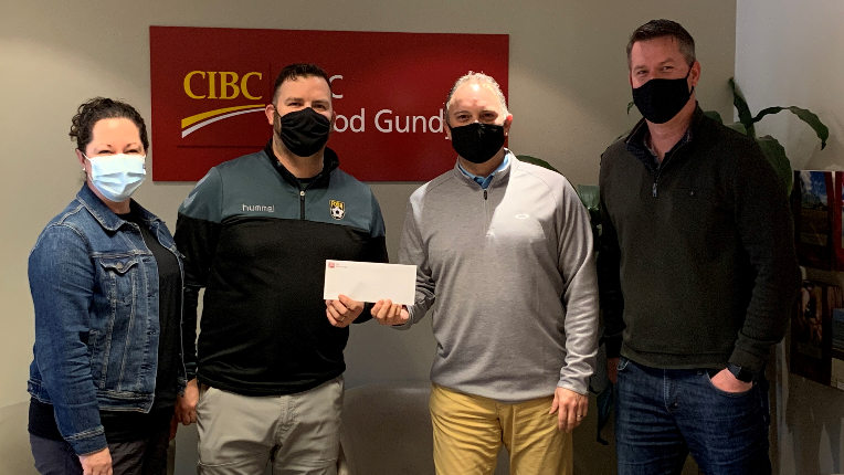 The Coy VanderToorn Advisory Group, cheque presentation