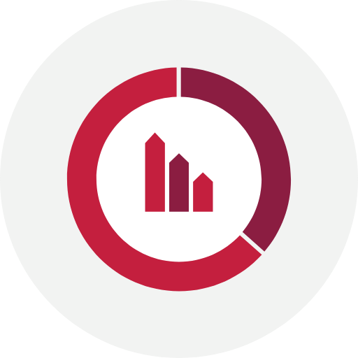 Graph inside a circle