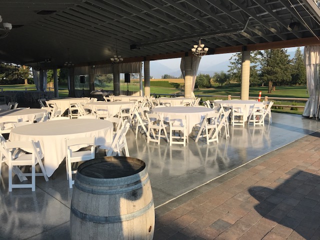 Golf course venue 