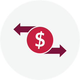 Alternative Investments - dollar symbol -graph icon
