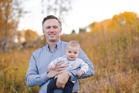 The author and his son
