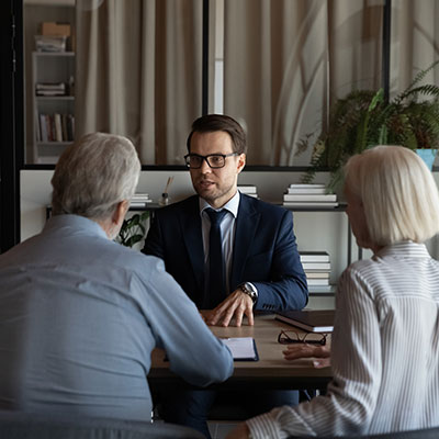 Meeting with clients