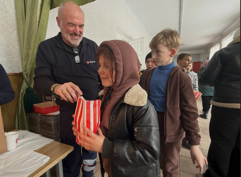 Handing Out Popcorn Ukraine