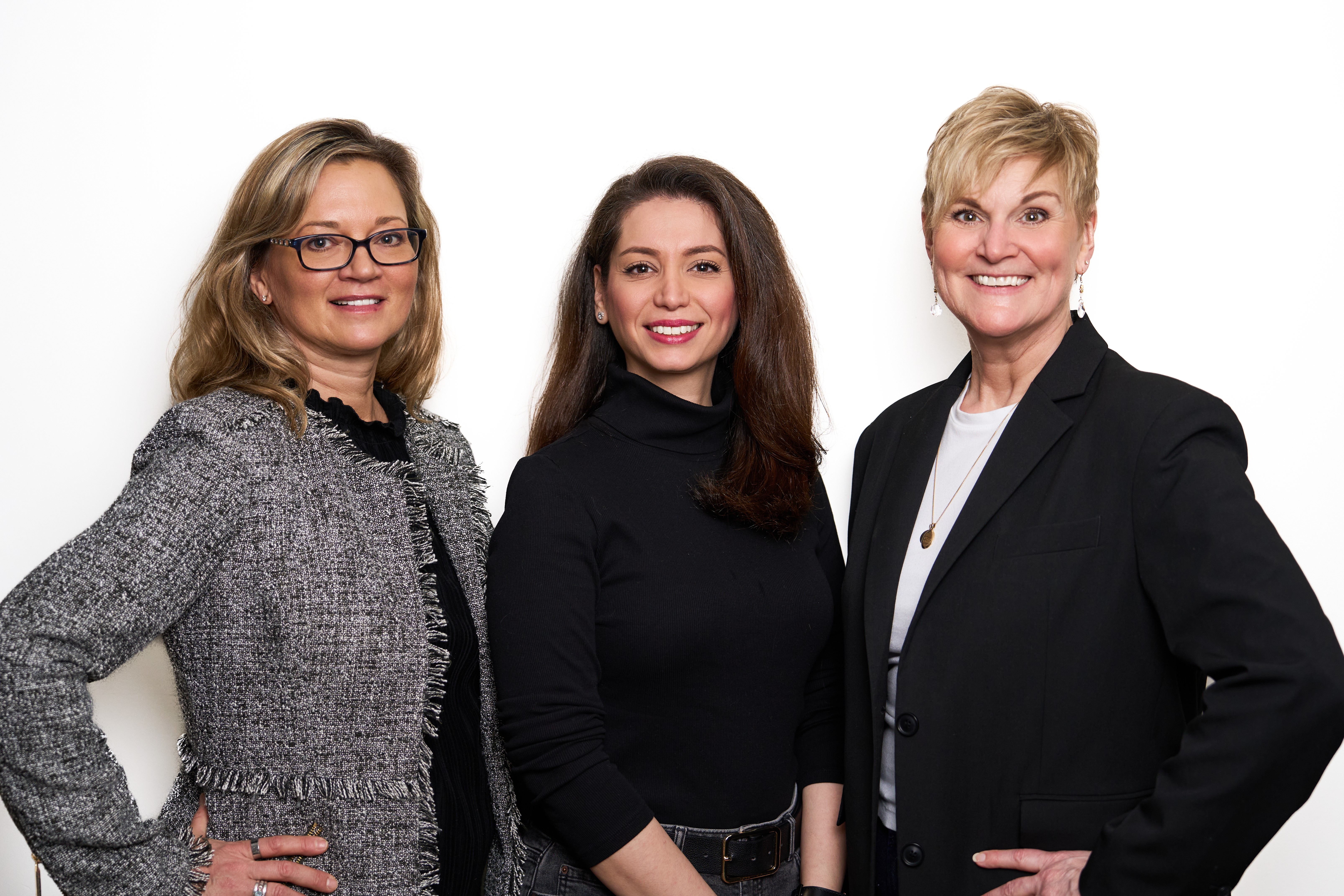 Andrea, Kristine and Sana