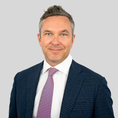 Robert Gerrie smiles