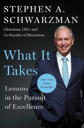 Steve Schwarzman's book.