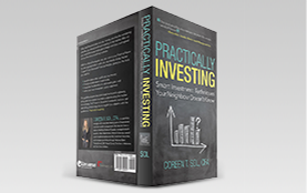 Image of Coreen's book "Practically Investing: Smart Investment Techniques Your Neighbour Doesn’t Know"