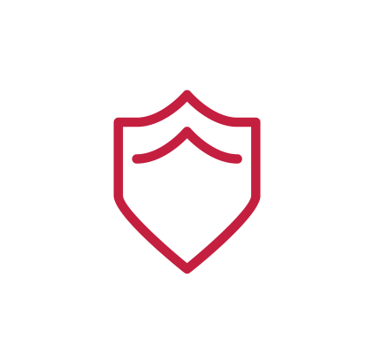 A shield icon