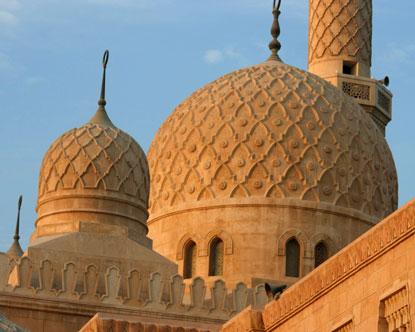 Roof at sunset